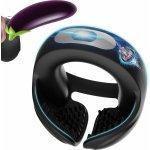 Paloqueth Vibrating Silicone Cock Ring for Penis & Testicles Stimulation Black – Zboží Mobilmania