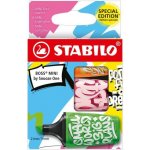 Stabilo Boss Mini by Snooze One EO07/03-71 3 ks sada oranžová, růžová, zelená – Hledejceny.cz