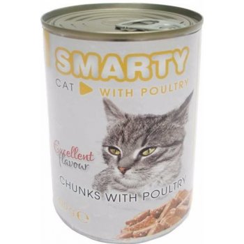 Smarty chunks Cat drůbeží 410 g