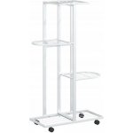 HangarStore Stojan na rostliny 343116 bílý železo – Zboží Dáma