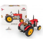 Kovap Traktor Zetor 25A červený na klíček – Sleviste.cz