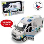 MaDe Auto policejní dodávka na setrvačník s reálným hlasem posádky 21 cm – Zbozi.Blesk.cz