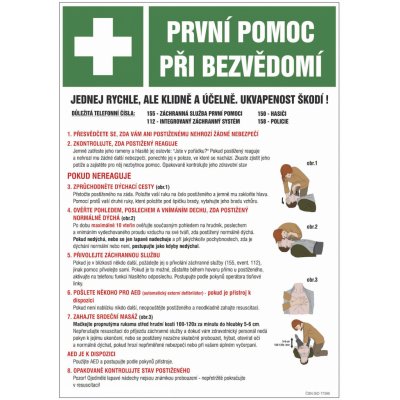 Značka První pomoc při bezvědomí – Hledejceny.cz