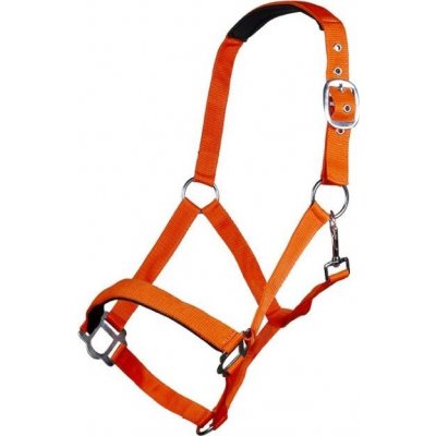 HKM Ohlávka polstrovaná Sydney Style neon orange – Zboží Dáma