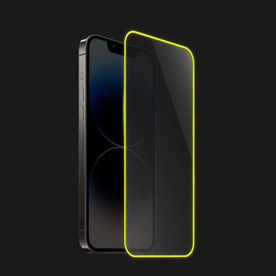 Picasee 3x 3D Ochranné tvrzené sklo se svítícím rámečkem pro Huawei Nova 5T - Žlutá - P2934 – Zboží Živě