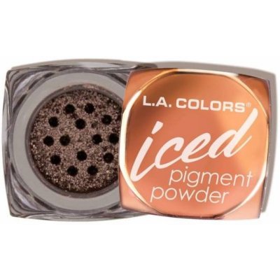 L.A. Colors Sypké oční stíny Iced Pigment CEP533 Toasted