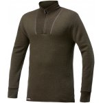 Woolpower Zip Turtleneck 200 pine green – Zboží Mobilmania