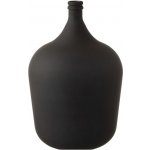 Matně černá skleněná váza J-line Olivius 56 cm – Hledejceny.cz