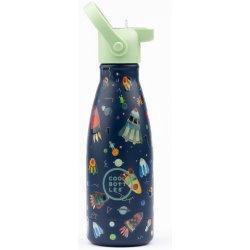 Cool Bottles termoláhev KIDS 3D Space rocket 260 ml