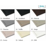 Sinks PERFECTO 1000 Metalická černá – Zbozi.Blesk.cz