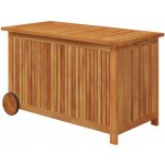 vidaXL box s kolečky 90 x 50 x 58 cm masivní akácie – Hledejceny.cz