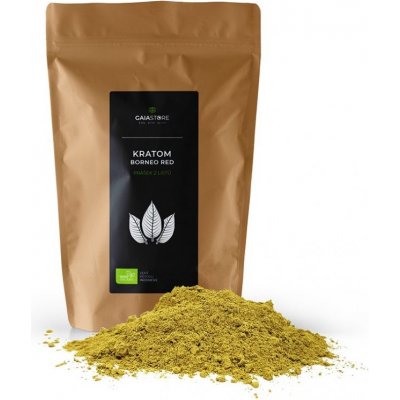 Gaia Store Kratom Borneo Red prášek z listů 100 g – Zboží Dáma