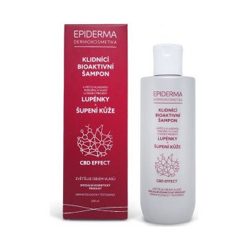 Epiderma Bioaktivní CBD šampon při lupénce 200 ml