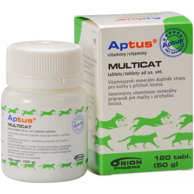 Orion Pharma Aptus Multicat Vet 120 tbl – Hledejceny.cz