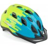 Cyklistická helma Author Trigger Inmold 171 modrá /žlutá-neonová 2022