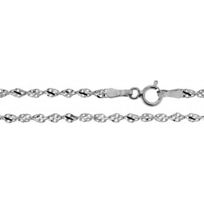 Luxur Stylový řetízek typ twist v bílém zlatě 585-36-4-0018.1B00.0.55.000.31 – Hledejceny.cz