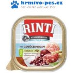 Rinti Kennerfleisch Adult Dog drůbeží srdíčka a nudle 300 g – Zboží Mobilmania