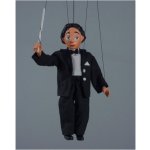 Mašek umělecká výroba loutka sádrová Dirigent 20 cm – Zboží Dáma