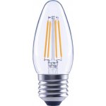 Flair LED žárovka C35 E27 4W/40W 470lm 2700K čírá stmívatelná – Hledejceny.cz