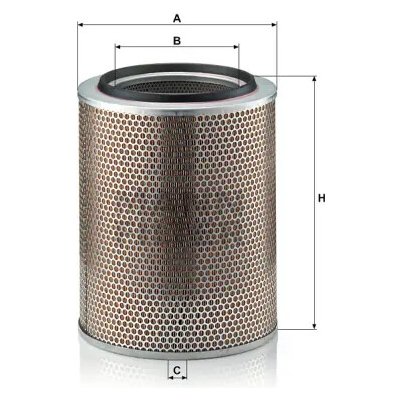 MANN FILTER Vzduchový filtr C 30 703 – Hledejceny.cz