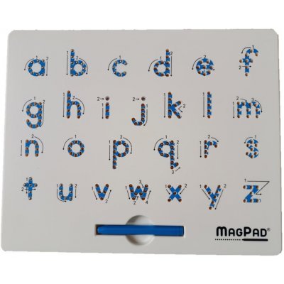 MAGPAD ABC Malá písmena Magnetická tabulka – Zboží Mobilmania