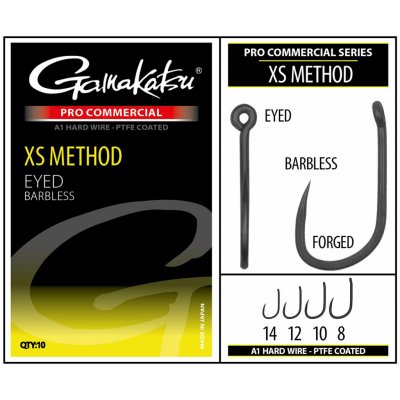 Gamakatsu Power Carp Ring Eye BL NSB vel.10 10 ks – Zboží Dáma