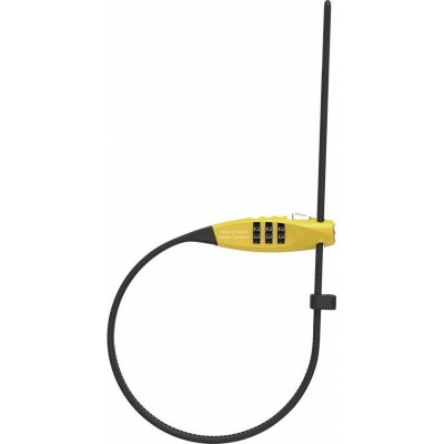 Abus Combiflex 45cm žlutá – Zboží Mobilmania