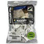 HASOFT Nivelační spony na dlažbu MAX 2 mm 100ks