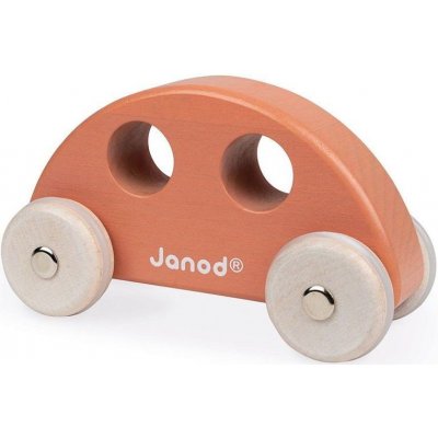 Janod Sweet Cocoon Push-Along Vehicle červená – Zboží Dáma