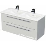 Intedoor skříňka s umyvadlem Box Arte 120D 2Z 81 Hacienda černá – Hledejceny.cz