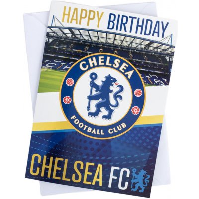 Fan-shop Blahopřání CHELSEA FC Musical Birthday Card – Sleviste.cz