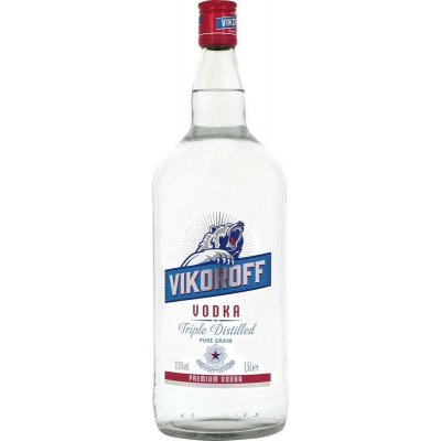 Vikoroff Triple Distilled Vodka 37,5% 1,5 l (holá láhev) – Hledejceny.cz