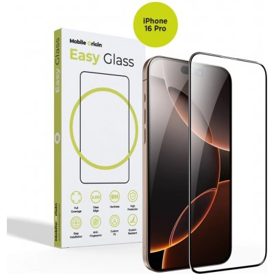 Mobile Origin EasyGlass ochranné sklo s Aplikátorem iPhone 16 Pro/17/17 Pro, 2 ks EGA-i17Pro-2pk – Zboží Živě