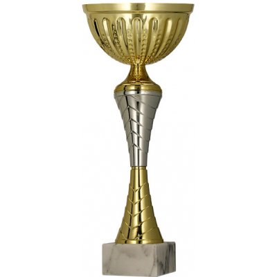 Plastový pohár Zlato-stříbrná 35 cm 14 cm – Zboží Mobilmania