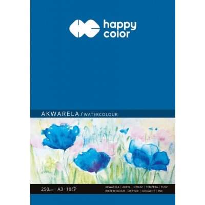Happy Color Akvarelový blok ART A3 10 listů 250g