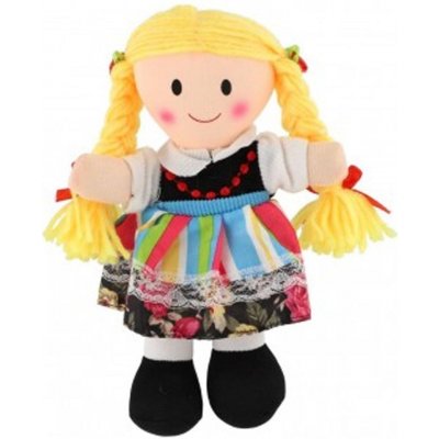 Teddies Panenka hadrová v kroji 20 x 11 cm – Zbozi.Blesk.cz