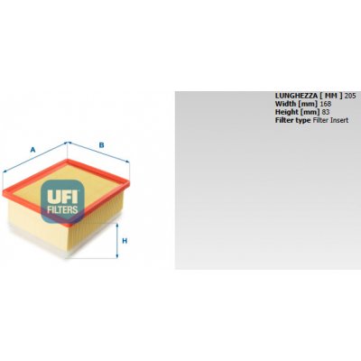 Vzduchový filtr UFI 30.244.00 – Hledejceny.cz