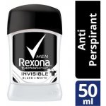 Rexona Men Invisible Black & White deostick 50 ml – Zboží Mobilmania