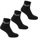 Everlast Quarter Sock Ladies 3 pack