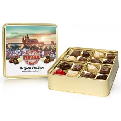 Selllot Plněné belgické pralinky v plechové dóze 400 g – Zboží Dáma