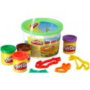 Hasbro PLAYDOH sada Kyblik s podložkou 4 kelímky modelína