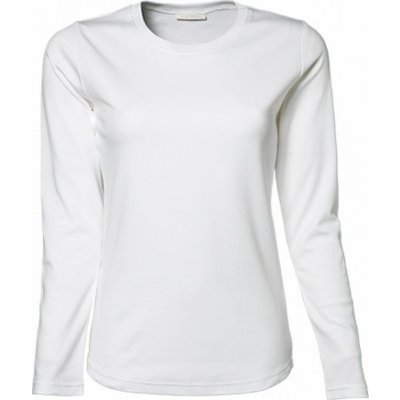 Tee Jays Dámské triko Interlock s dlouhým rukávem Bílá – Zboží Mobilmania