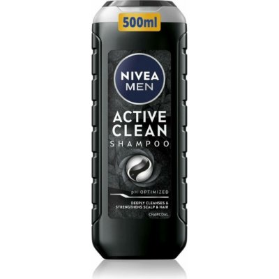 Nivea Men šampon Active Clean 500ml – Zbozi.Blesk.cz