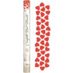 Konfety srdce červené 80cm – Sleviste.cz