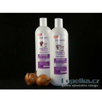Babaria Onion Shampoo bez parabenů Anti-Oxidant/Stimulating Effect 600 ml