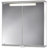 Koupelnový nábytek Jokey Zrcadlová skříńka - bílá/hliníková barva CENTO 60 LS