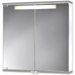 Jokey Zrcadlová skříńka - bílá/hliníková barva CENTO 60 LS – Zboží Mobilmania
