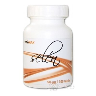 Vitamax SELEN 50 mikrogramů 100 tablet – Hledejceny.cz