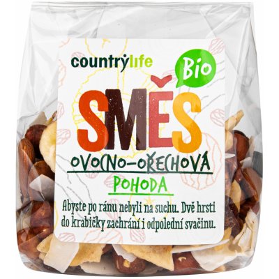 Country Life Směs ovocno-ořechová Pohoda Bio 150 g – Zbozi.Blesk.cz