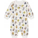 Dívčí overal na spaní s BIO bavlnou bílá – Zboží Dáma